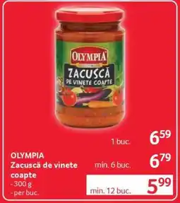 Selgros OLYMPIA Zacuscă de vinete coapte Ofertă