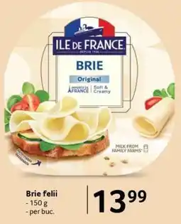 Selgros Brie felii Ofertă
