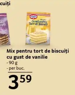 Selgros Mix pentru tort de biscuiți cu gust de vanilie Ofertă