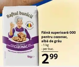 Selgros Făină superioară 000 pentru cozonac albă de grâu Ofertă