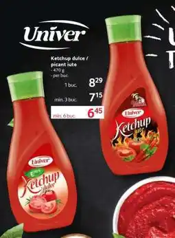 Selgros Univer Ketchup dulce / picant iute Ofertă