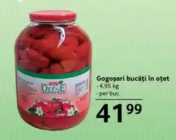 Selgros Gogoșari bucăți în oțet Ofertă