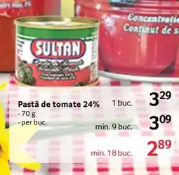 Selgros Pastă de Tomate 24% Ofertă