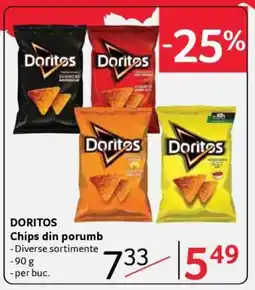 Selgros DORITOS Chips din porumb Ofertă