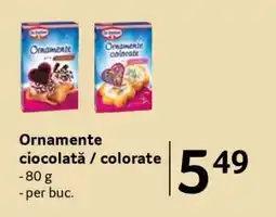Selgros Ornamente ciocolată / colorate Ofertă