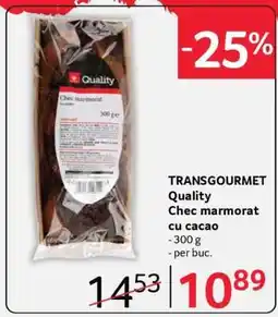 Selgros TRANSGOURMET Quality Chec marmorat cu cacao Ofertă