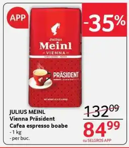 Selgros JULIUS MEINL Vienna Präsident Ofertă