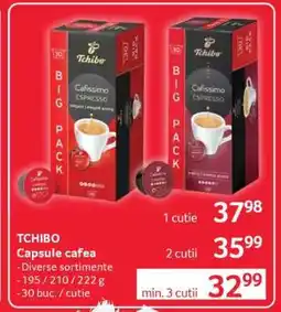 Selgros TCHIBO Capsule cafea Ofertă