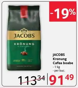 Selgros Jacobs Krönung Cafea Boabe Ofertă