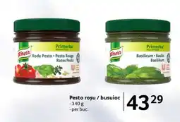 Selgros Pesto roșu / busuioc Ofertă