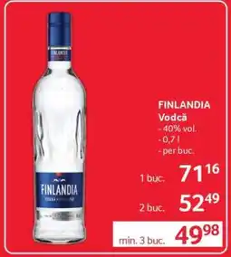 Selgros FINLANDIA Vodcă Ofertă