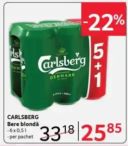 Selgros CARLSBERG Ofertă