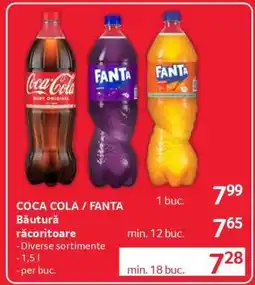 Selgros COCA COLA / FANTA Ofertă
