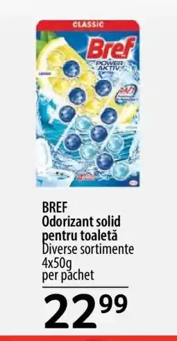 Selgros Bref Odorizant solid pentru toaletă Ofertă