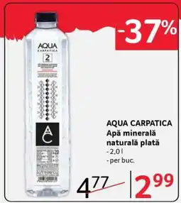 Selgros AQUA CARPATICA Apă minerală naturală plată Ofertă
