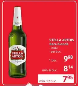Selgros STELLA ARTOIS Bere blondă Ofertă