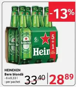 Selgros HEINEKEN Bere blondă Ofertă
