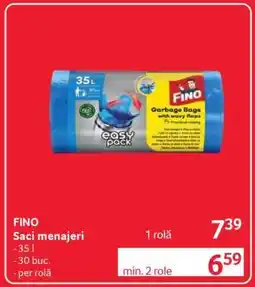 Selgros FINO Saci menajeri Ofertă