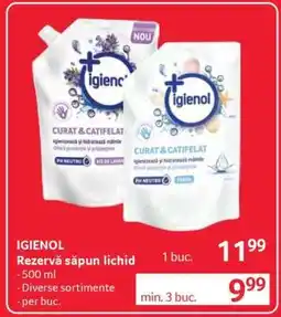 Selgros IGIENOL Rezervă săpun lichid Ofertă
