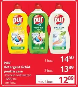 Selgros PUR Detergent lichid pentru vase Ofertă