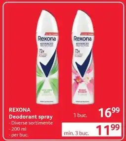 Selgros REXONA Deodorant spray Ofertă