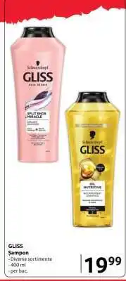 Selgros GLISS Șampon Ofertă