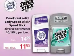 Selgros Deodorant solid Lady Speed Stick/Speed Stick Ofertă