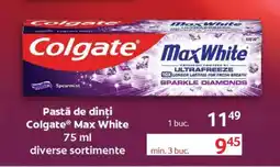 Selgros Pastă de dinți Colgate Max White Ofertă