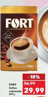 Kaufland FORT Cafea măcinată 500 g Ofertă