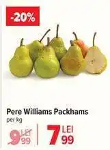 Carrefour Pere Williams Packhams Ofertă