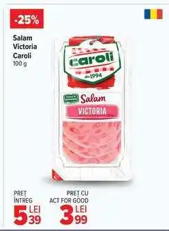 Carrefour Salam Victoria Caroli Ofertă