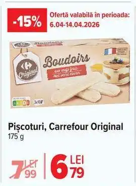 Carrefour Pișcoturi Carrefour Original Ofertă