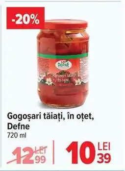 Carrefour Gogosari tăiați în oțet Defne Ofertă