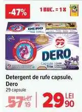 Carrefour Detergent de rufe capsule, Dero Ofertă