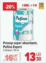 Carrefour Prosop super absorbant, Pufina Expert Ofertă