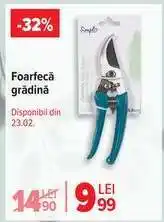 Carrefour Foarfecă grădină Ofertă