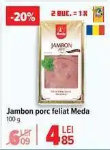 Carrefour Jambon porc feliat Meda Ofertă