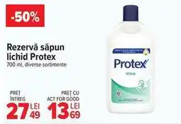 Carrefour Rezervă săpun lichid Protex Ofertă