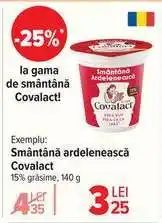 Carrefour Smântână ardelenească Covalact Ofertă