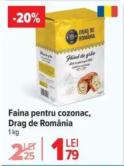 Carrefour Făină pentru cozonac Drag de România Ofertă