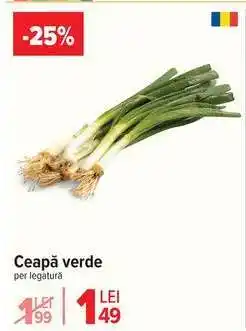 Carrefour Ceapă verde Ofertă