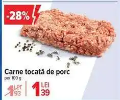 Carrefour Carne tocată de porc Ofertă