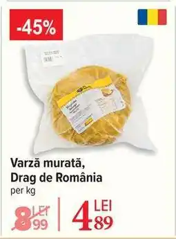 Carrefour Varză murată, Drag de România Ofertă