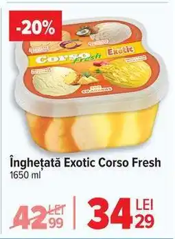Carrefour Înghețată Exotic Corso Fresh Ofertă
