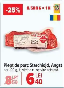 Carrefour Piept de porc Starchiojd Angst Ofertă