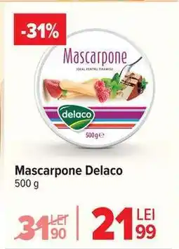 Carrefour Mascarpone Delaco Ofertă