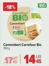 Carrefour Camembert Carrefour Bio Ofertă