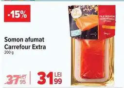Carrefour Somon afumat Carrefour Extra Ofertă