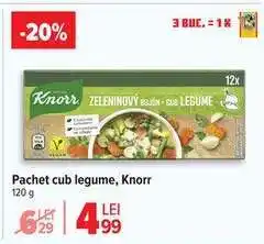 Carrefour Pachet cub legume, Knorr Ofertă
