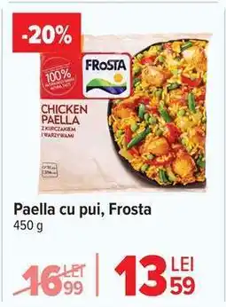Carrefour Paella cu pui, Frosta Ofertă